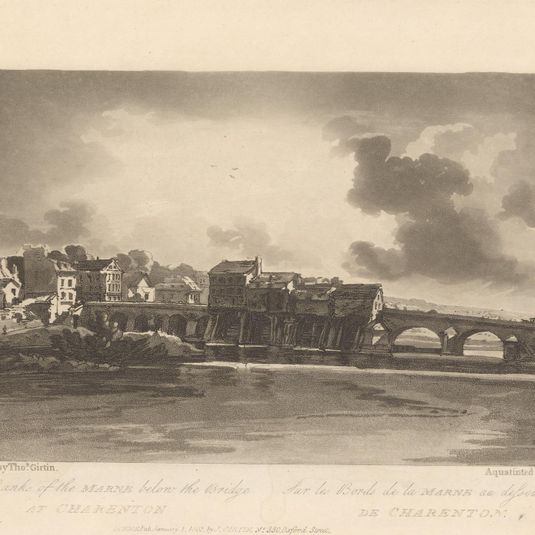 On the Banks of the Marne below the Bridge at Charenton
