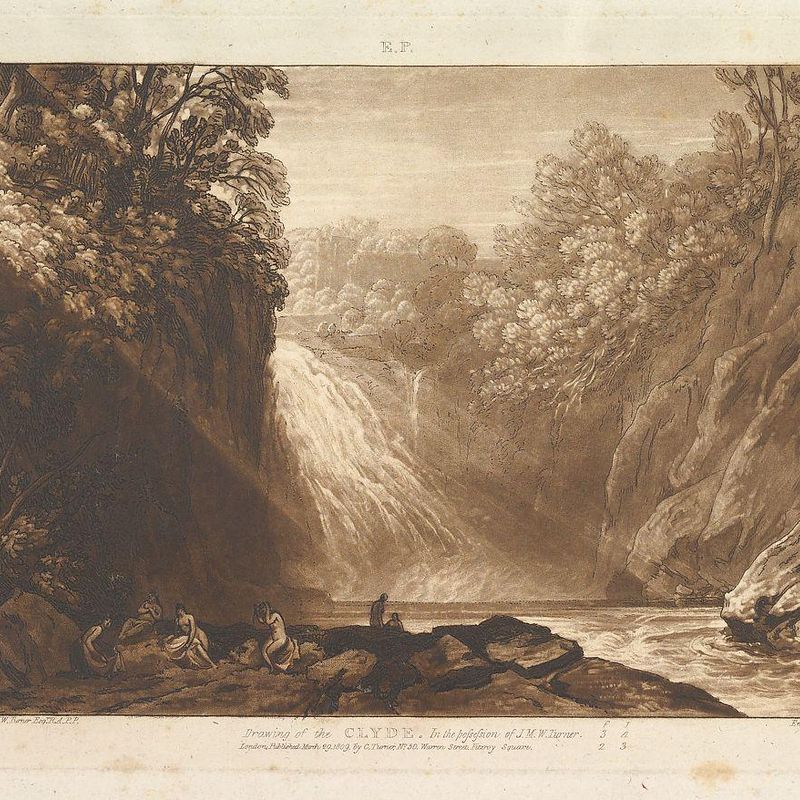 Drawing of the Clyde (Liber Studiorum, part IV, plate 18)