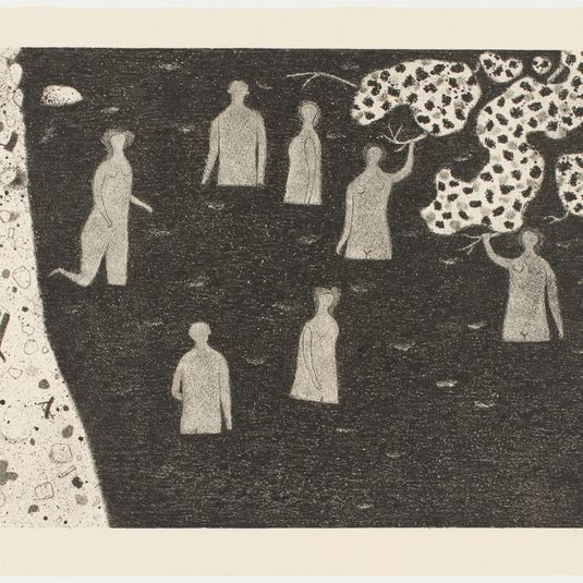 Bathers in a Stream