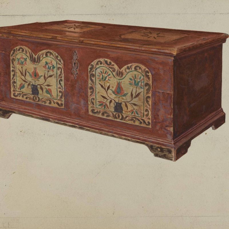 Pa. German Dower Chest