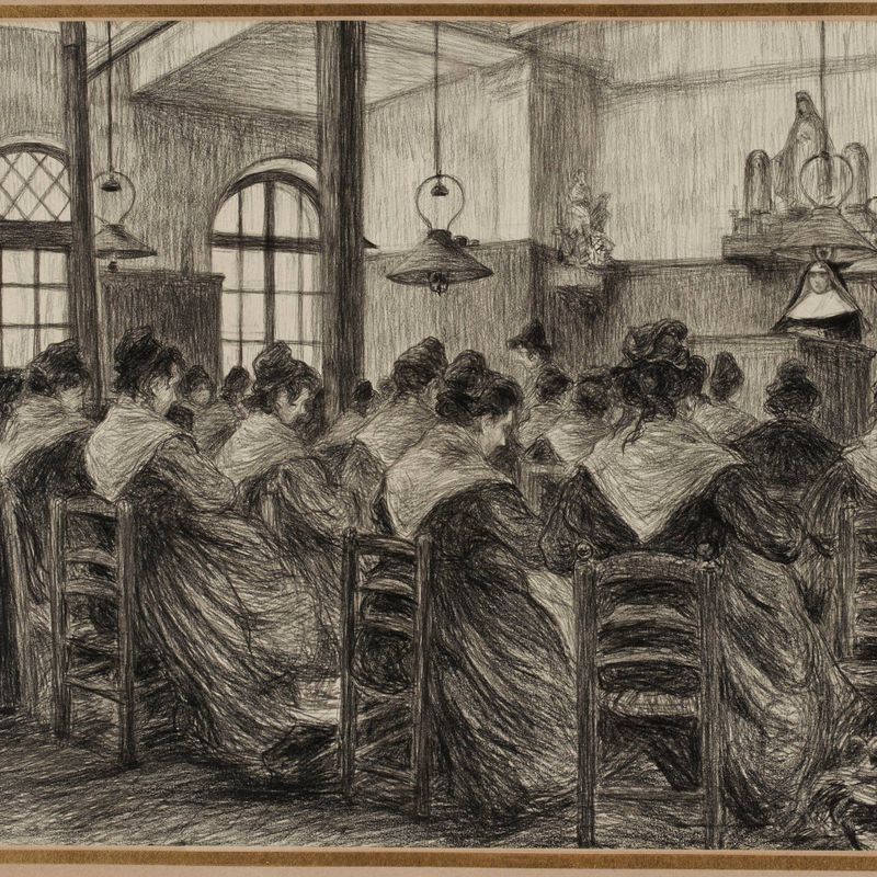 Prison de Saint-Lazare : atelier de la grosse couture