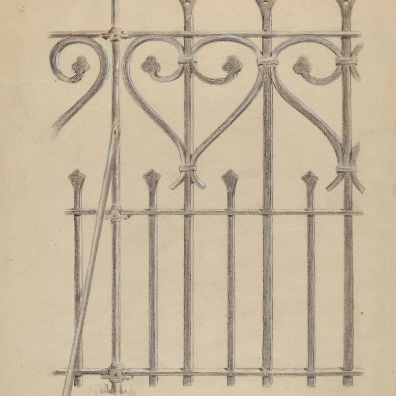 Wrought Iron Fence
