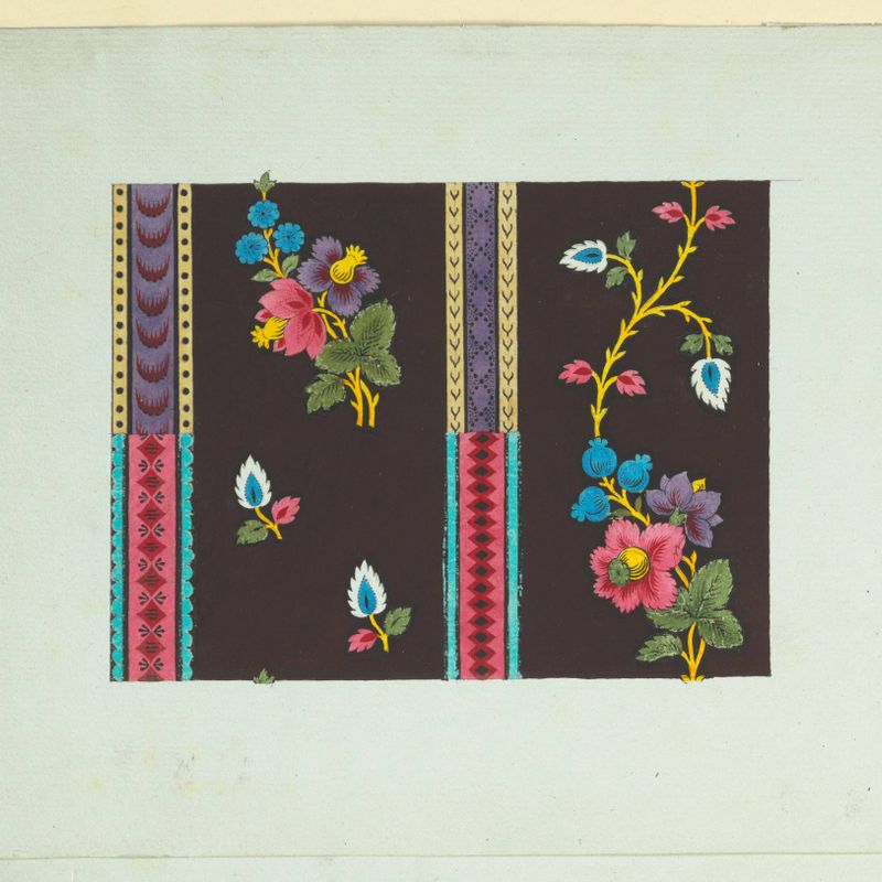 Floral Design for printed textiles