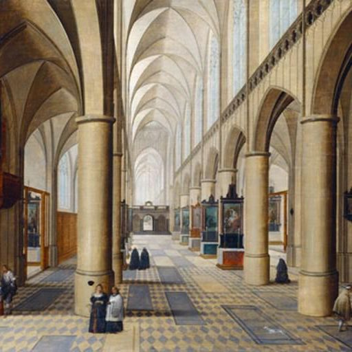 Interior of a Gothic Church