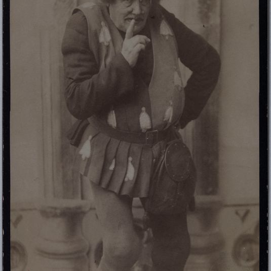 Lacressonnière dans le rôle de Quasimodo