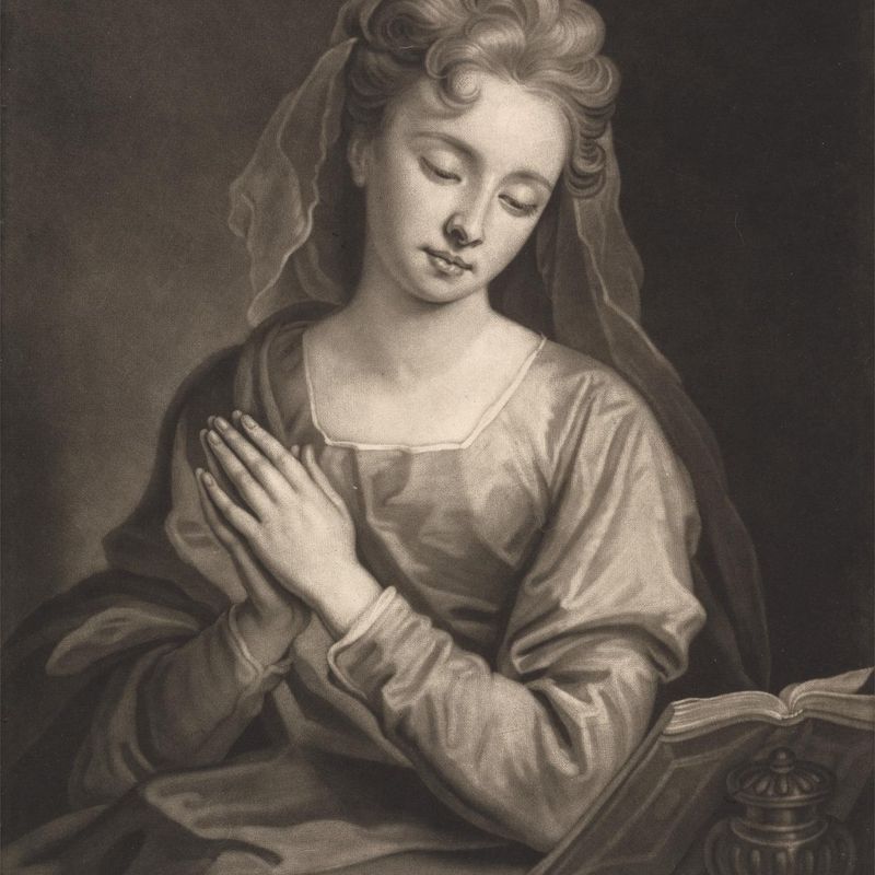 Devotion in Such Looks Does Gracefull Shine, and Forces Us to Own Her Pow'r Divine...
