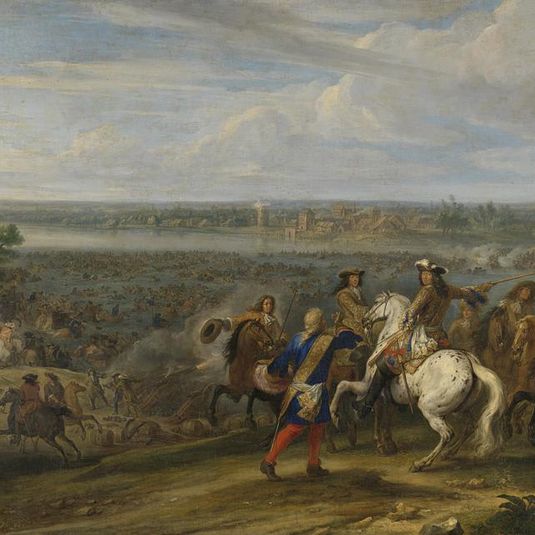 Louis XIV Crossing into the Netherlands at Lobith