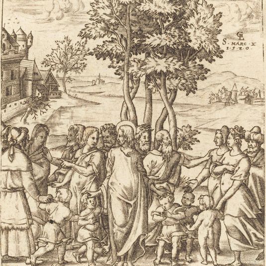 Christ Blesses the Children
