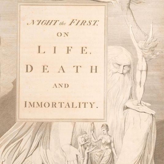 The Complaint and the Consolation; or Night Thoughts (and title page)