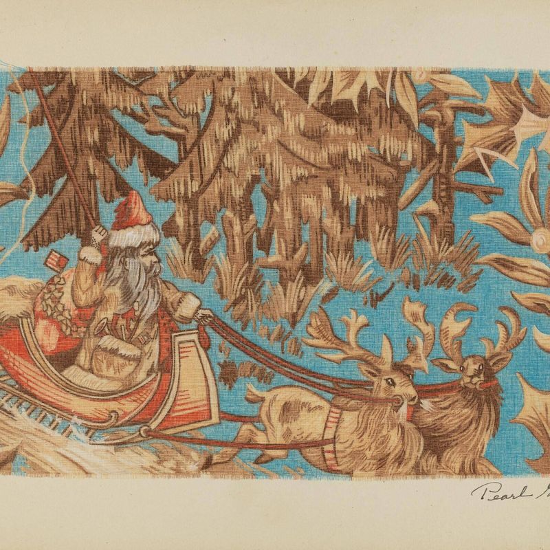 Santa Claus Tapestry