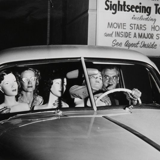 Self-Portrait with Mannequins, Hollywood