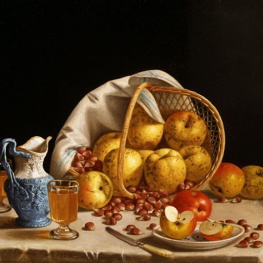 Still Life with Yellow Apples