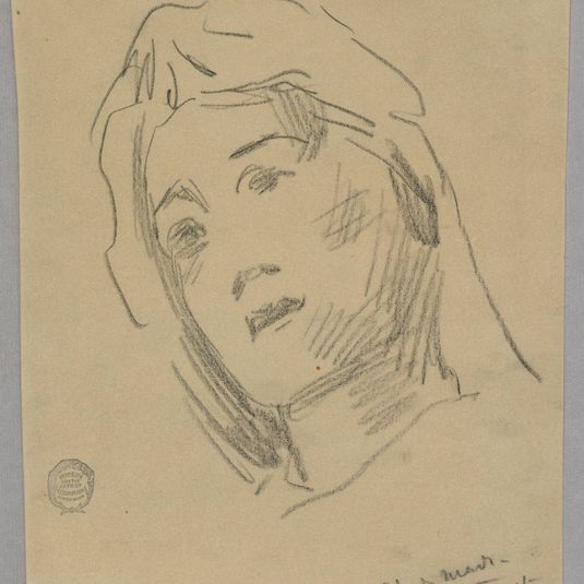 Sketch of a Woman's Head