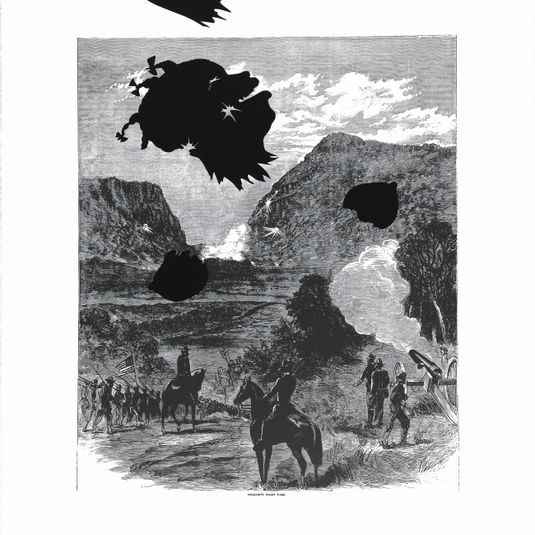 Buzzard's Roost Pass, from the portfolio Harper's Pictorial History of the Civil War (Annotated)