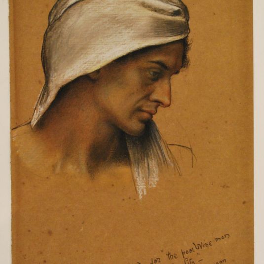 Study of a Head for The Poor Man Who Saved the City
