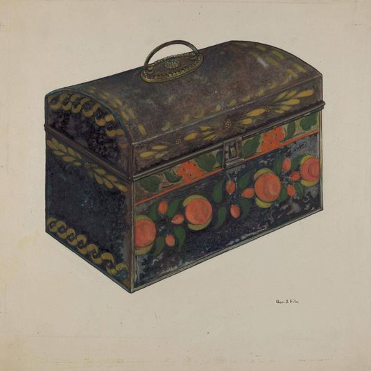 Tin Oblong Box