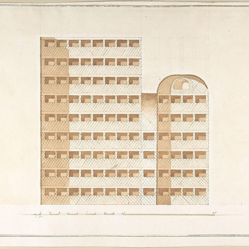 Section of a Columbarium