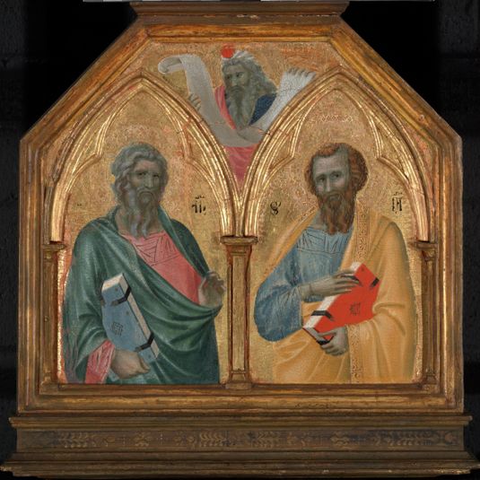 Saints Andrew and James the Greater, and a Prophet