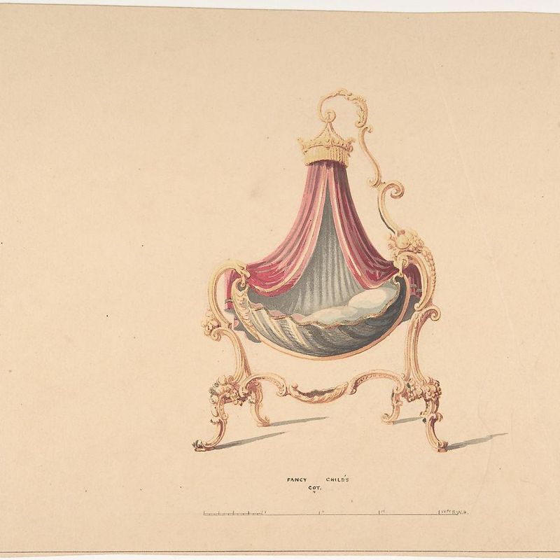 Design for Fancy Child's Cot