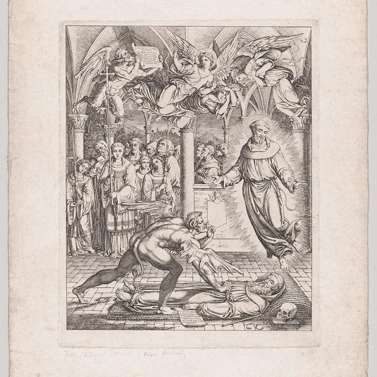 Battle of Satan with St. Francis for the Soul of the Monk Guido of Montefeltro