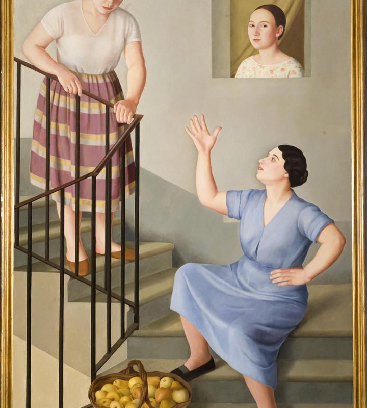 Donne per le scale