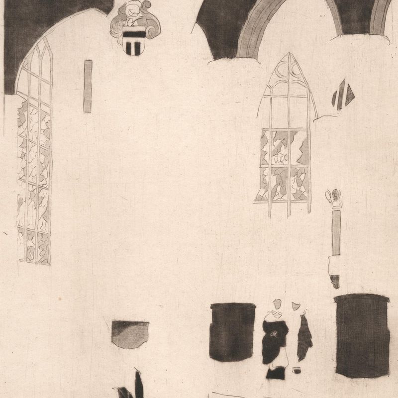 Church Interior after Pieter Saenredam