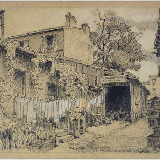49 rue Didot (futur square du Moulin-Vert), 1926