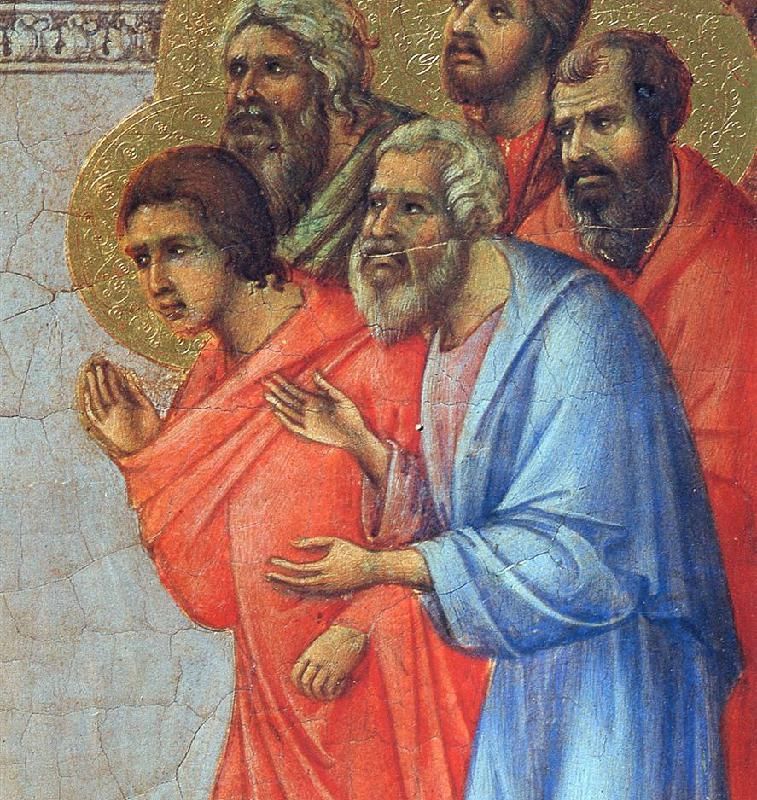 Appearance of Christ to the apostles (Fragment)