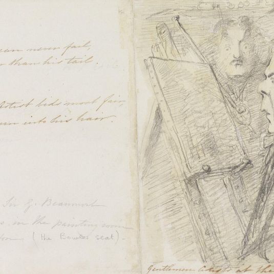 Gentlemen Artists at their Studies