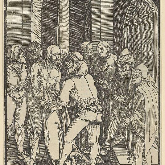Christ Stripped, from Speculum passionis domini nostri Ihesu Christi