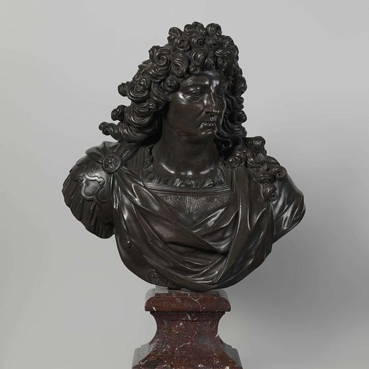 Portret van Lodewijk XIV (1638-1715), koning van Frankrijk en Navarra