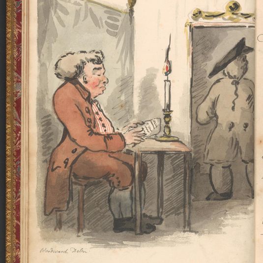 Coffee-House Characters, or Hints to the Readers of Newspapers Exemplified in Eight Characteristic Designs with Letter Press Elucidations to Each Plate