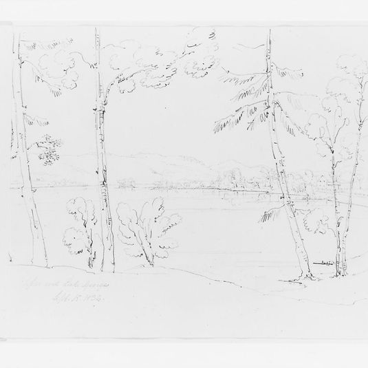 Sketchbook of Lake George, Catskill Mountains, and Hudson River Subjects