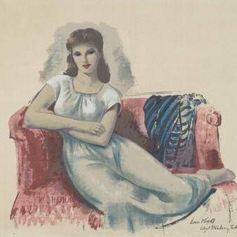 Nina on Couch