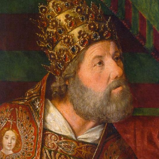 The Moulins Triptych (detail)