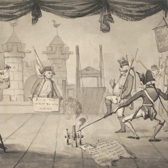 An Ampitheatrical Version of the Fall of Bastille
