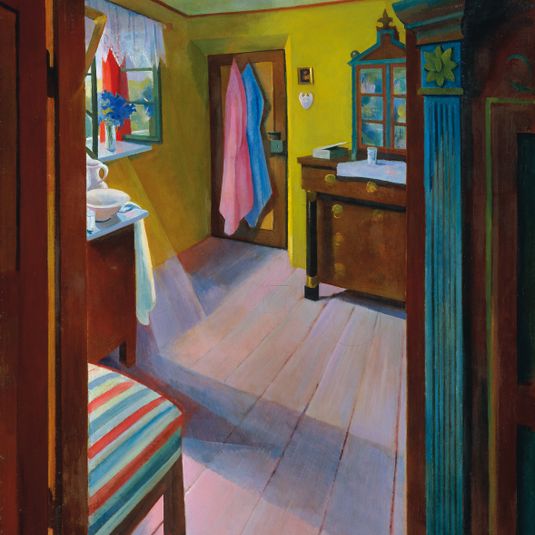 Ländliches Interieur
