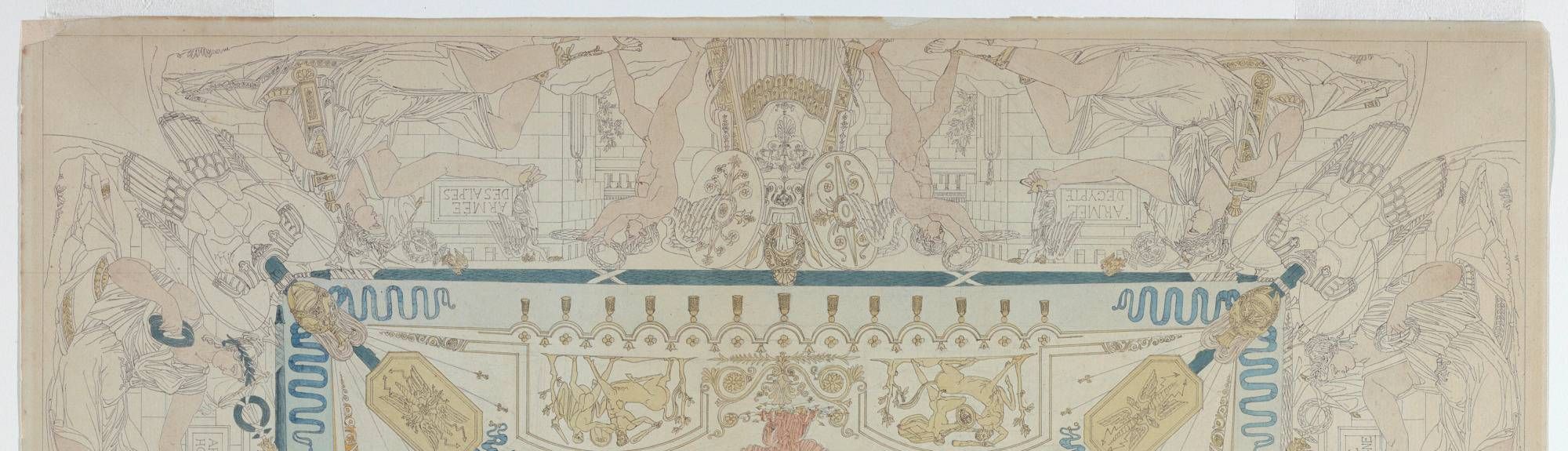 Design for a painted ceiling