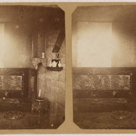 La chambre à coucher de Victor Hugo à Hauteville House, 3ème étage