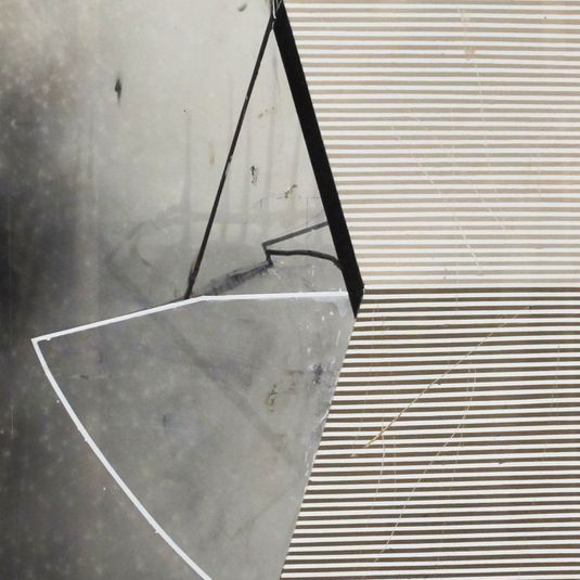 Untitled (Black and White Abstract)
