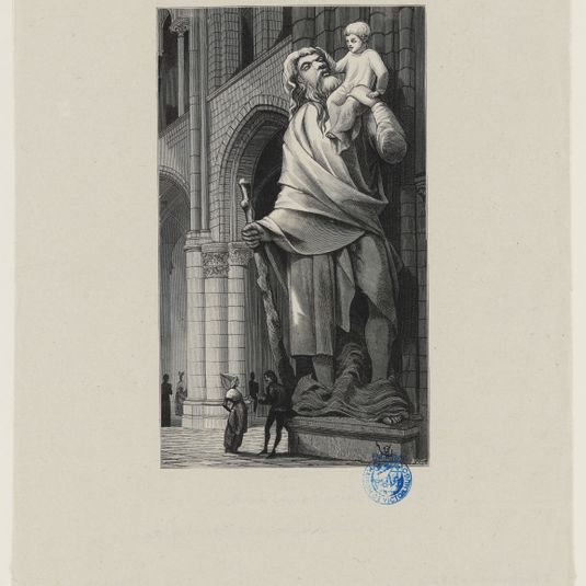 [Notre-Dame de Paris, Livre troisième.] Le Colosse de saint Christophe