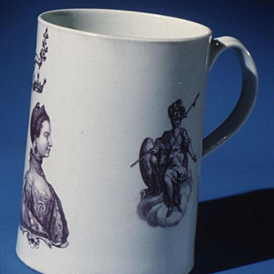 Mug with depiction of Queen Charlotte