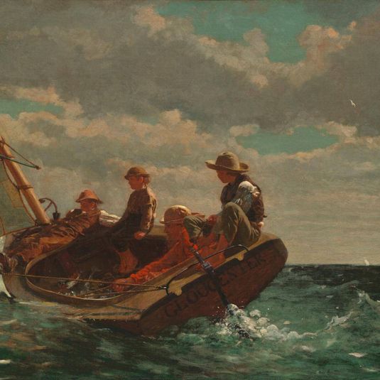 Breezing Up (A Fair Wind) by Winslow Homer
