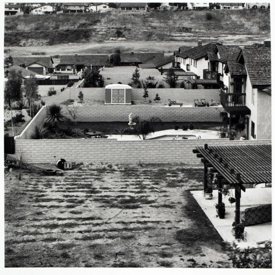 Back Yards, Diamond Bar, CA, from the Los Angeles Documentary Project