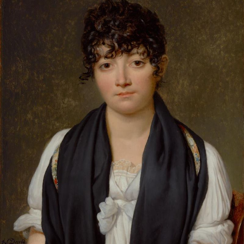 Portrait of Suzanne Le Peletier de Saint-Fargeau