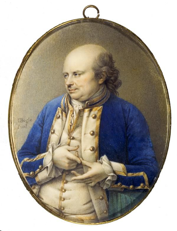 Commodore George Johnstone, 1730 - 1787. Naval commander and Governor of Western Florida