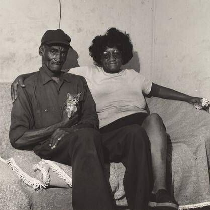Hubert Morrison with His Wife and Cat, Atlas Steel (Working People series)