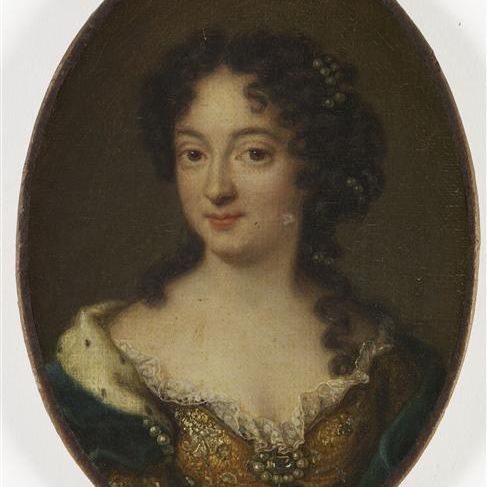 Portrait de Anne de Bavière femme de Honoré-Jules prince de Condé