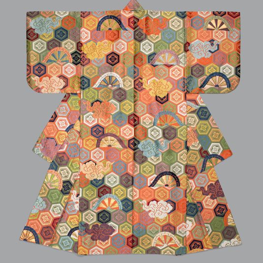Noh Theater Robe, Atsuita Karaori type