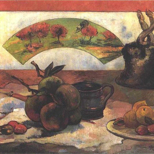 Still life with fan